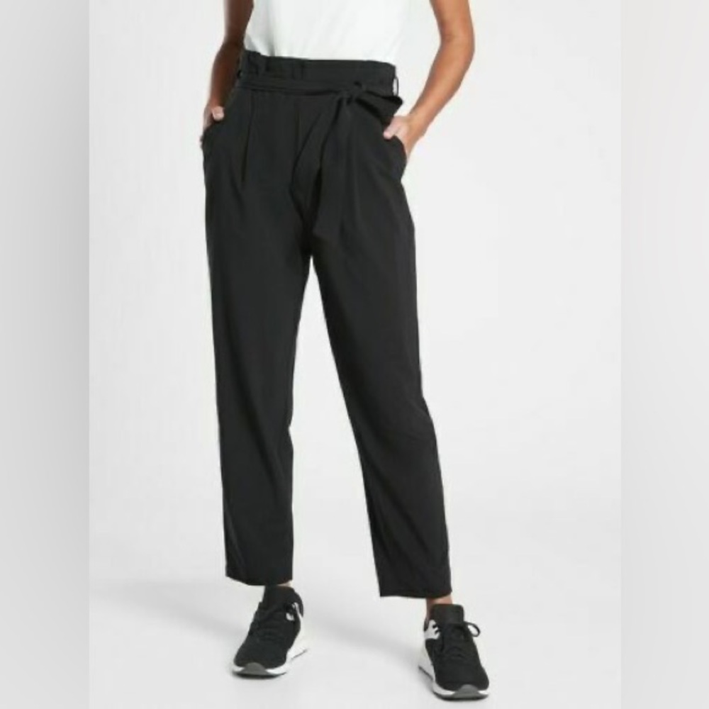 Black Athleta Skyline II Pants Like New Size 8